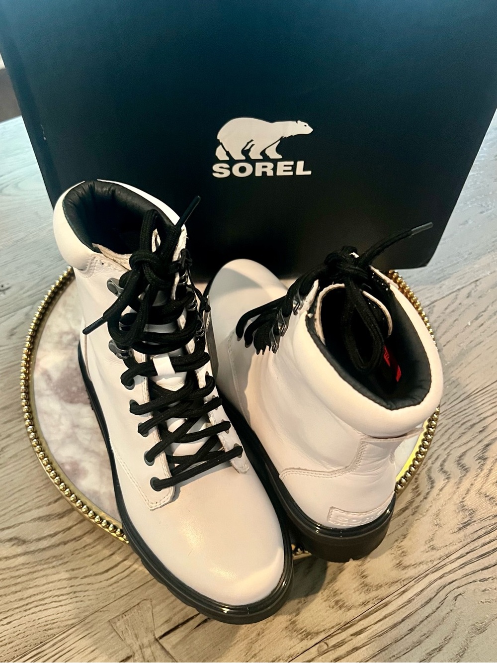 Sorel Women’s Lennox Lace STKD Boots | Sz. 7 (NWB) - Picture 5 of 12